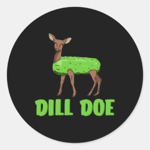 Adesivo Redondo Dill Dony Adulto Engraçado Humor Natureza Engraçad