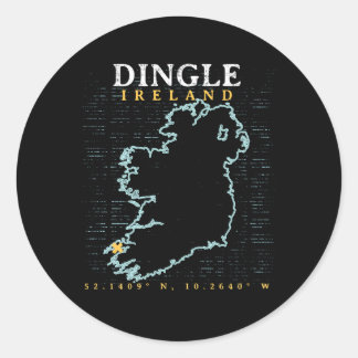 Adesivo Redondo Dingle Ireland