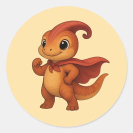 Adesivo Redondo Dino Sticker Sheet – Kammli Hero Held Kollektion