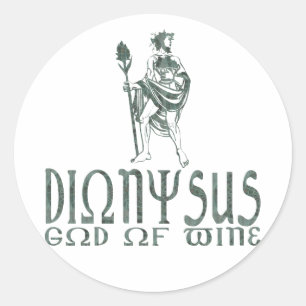 Adesivo Redondo Dionysus