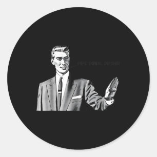 Adesivo Redondo Dip Memory Engraçado Correção Engraçada Humor de C