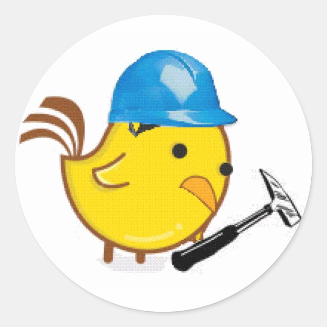 Adesivo Redondo DirthRockChick (Frente)