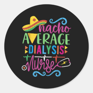 Adesivo Redondo Discagem Média de Fiesta Cinco De Mayo Rn Nacho