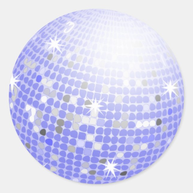 Adesivo Redondo Disco Ball (Frente)