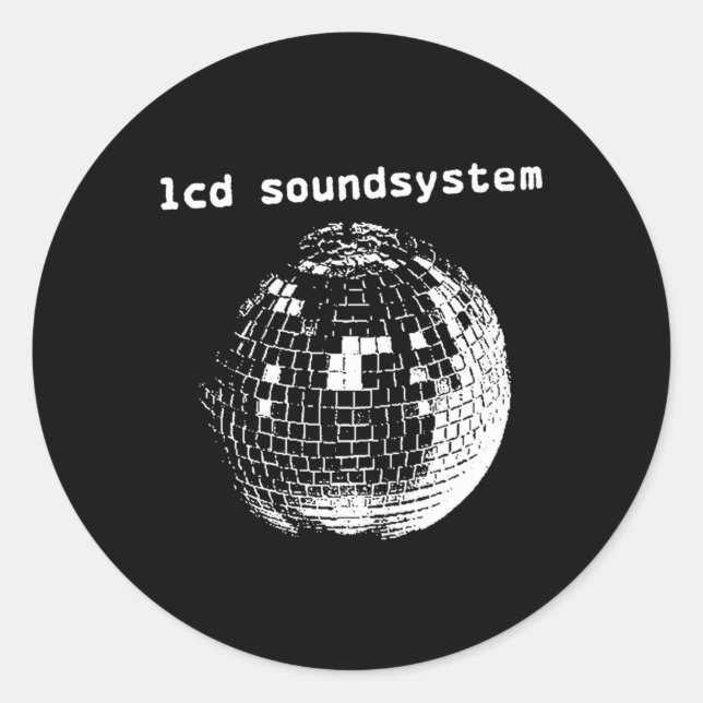 Adesivo Redondo Disco Ball (Frente)