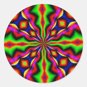 Adesivo Redondo Disco Dancing