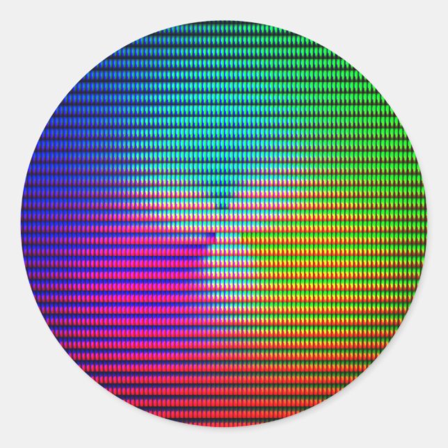 Adesivo Redondo DiscoTech 5 (Frente)