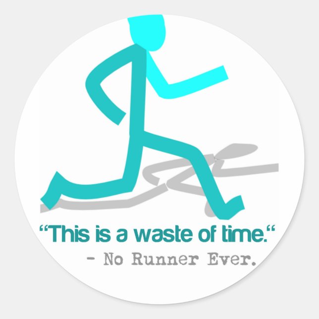 Adesivo Redondo Disse Que Nunca Havia Sido Executante (Frente)