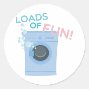 Adesivo Redondo Diversão