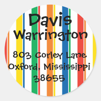 Adesivo Redondo Divertido com Strike Stickers