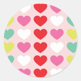 Adesivo Redondo DIVERTIDO NEGRITO colorido brilhante | Férias de n