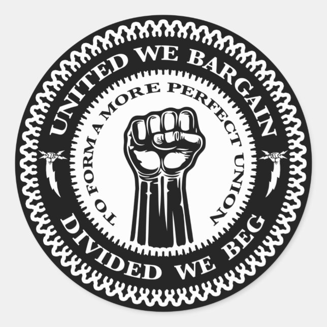 Adesivo Redondo Divididos Nós Beg (Frente)