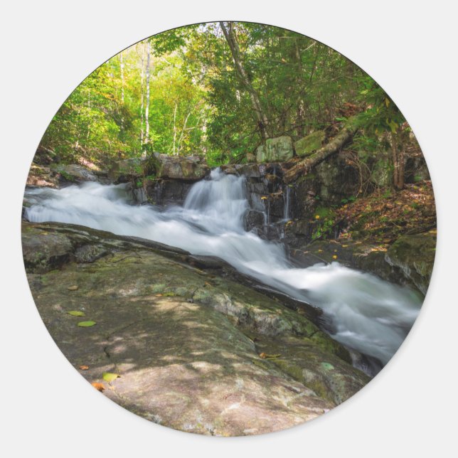 Adesivo Redondo Dividir Cai na Execução do Primavera de Areia (Frente)