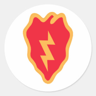 Adesivo Redondo Divisão de Infantaria 25