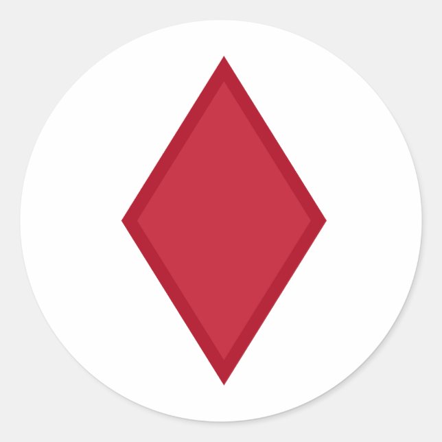 Adesivo Redondo Divisão de Infantaria 5 (Frente)