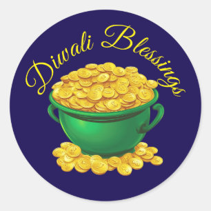 Adesivo Redondo Diwali auspiciosa