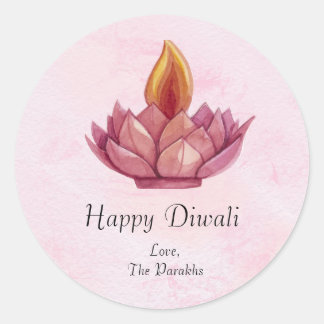 Adesivo Redondo Diwali Stickers