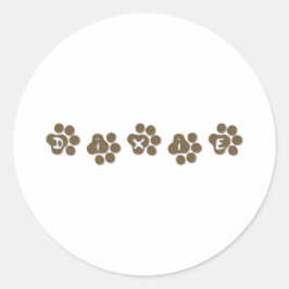 Adesivo Redondo Dixie