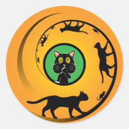 Adesivo Redondo Dizzy Wheel Sticker