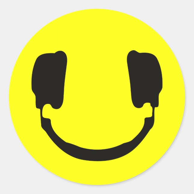 ADESIVO REDONDO DJ (Frente)