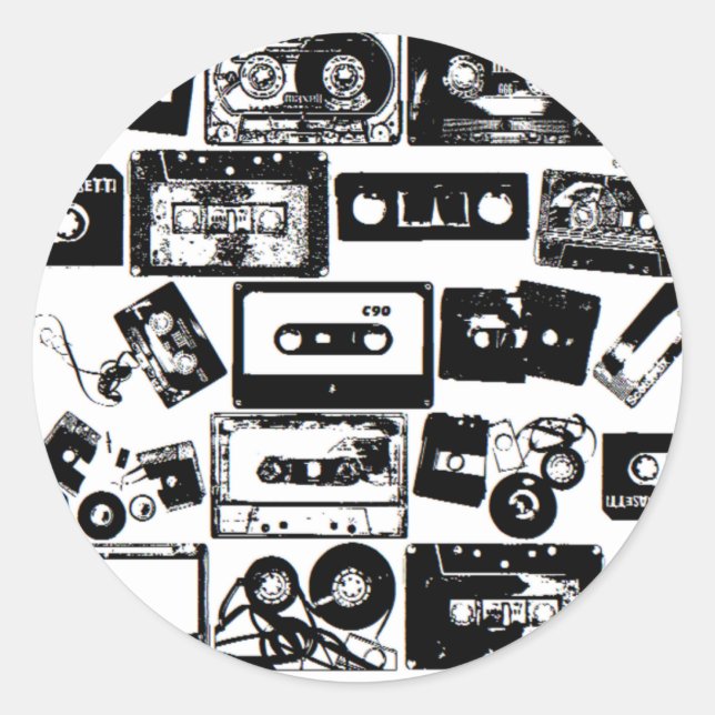 Adesivo Redondo dj (Frente)