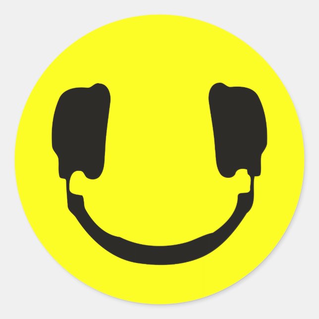 ADESIVO REDONDO DJ (Frente)