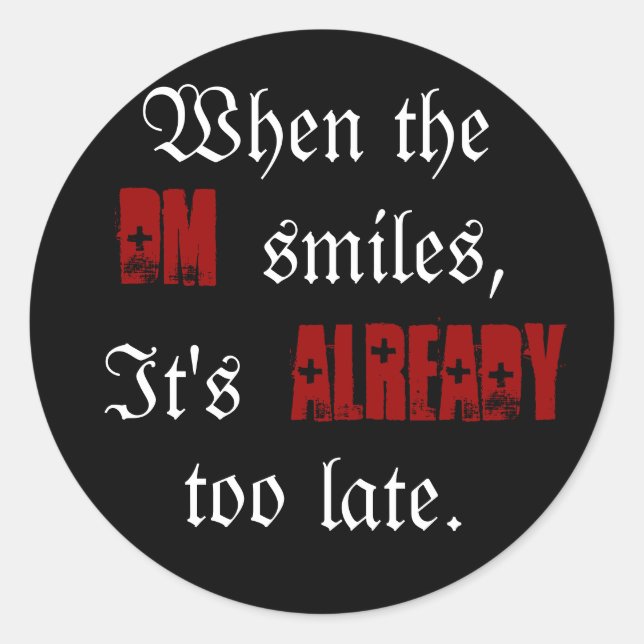 ADESIVO REDONDO DM S. (Frente)