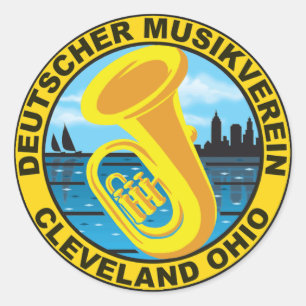 Adesivo Redondo DMV 1,5" Round Sticker - Contagem de 20