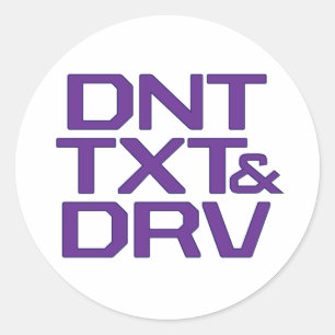 ADESIVO REDONDO DNT TXT & DRV