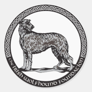 Adesivo redondo do do logotipo IWF