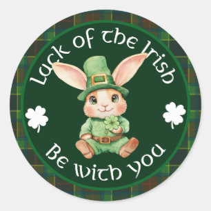 Adesivo Redondo do Irish Sticker