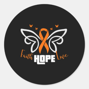 Adesivo Redondo doação de leucose para Cancer de leucemia Doente