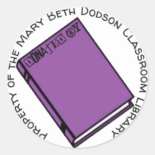 Adesivo Redondo Doado perto