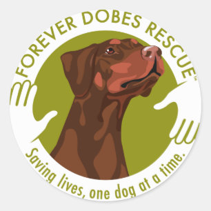 Adesivo Redondo dobe-red-uncropped-ear-logo-8-29-11