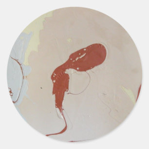 Adesivo Redondo Dobra de marshmallow torrada