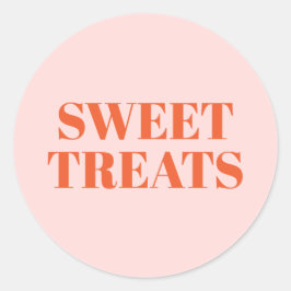 Adesivo Redondo Doce