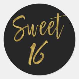 Adesivo Redondo Doce 16 | Doce Dezesseis