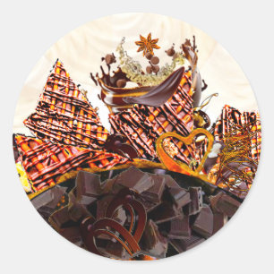 ADESIVO REDONDO DOCE DIA DO SOL! :)