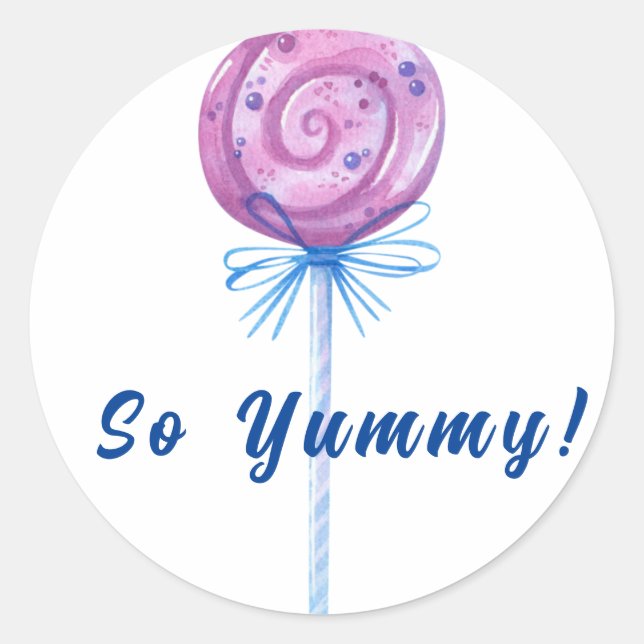 Adesivo Redondo Doce doce doce doce doce doce (Frente)