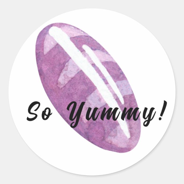 Adesivo Redondo Doce doce doce doce doce doce (Frente)