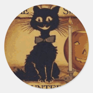 Adesivo Redondo Doce Home assombrado em casa