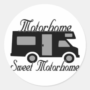 Adesivo Redondo Doce Motorhome de Motorhome