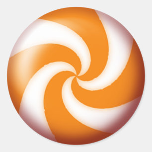 Adesivo Redondo DOCES DOURADOS do PINWHEEL por SHARON SHARPE
