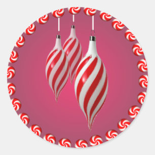 Adesivo Redondo DOCES & ORNAMENTO do PINWHEEL por SHARON SHARPE