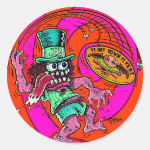 Adesivo Redondo DOD - Golfe do disco