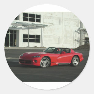Adesivo Redondo Dodge Viper RT/10