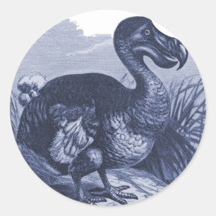 Adesivo Redondo Dodo Bird