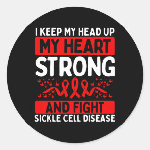 Adesivo Redondo Doença das Células Falsiformes Sensibilização Fita