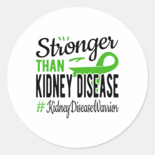 Adesivo Redondo Doença renal Sensibilização para a Doença renal