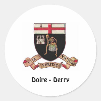 Adesivo Redondo Doire (Derry) - Sticker